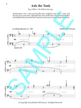ANK THE TANK – Piano Solo from Prehistoric Piano Bk 2 by Martha Hill Duncan