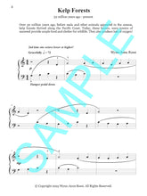 KELP FORESTS – Piano Solo from Prehistoric Piano Bk 1 by Wynn-Anne Rossi