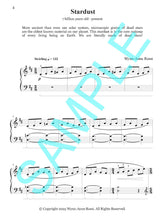 STARDUST – Piano Solo from Prehistoric Piano Bk 4 by Wynn-Anne Rossi