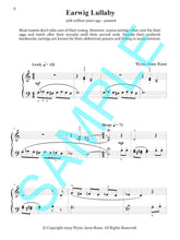 EARWIG LULLABY – Piano Solo from Prehistoric Piano Bk 2 by Wynn-Anne Rossi