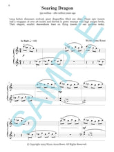 SOARING DRAGON – Piano Solo from Prehistoric Piano Bk 3 by Wynn-Anne Rossi
