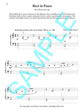 REST IN PEACE – Piano Solo from Prehistoric Piano Bk 2 by Wynn-Anne Rossi