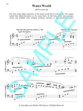 WATER WORLD – Piano Solo from Prehistoric Piano Bk 4 by Wynn-Anne Rossi
