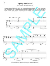 HYBBY THE SHARK – Piano Solo from Prehistoric Piano Bk 2 by Martha Hill Duncan