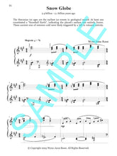 SNOW GLOBE – Piano Solo from Prehistoric Piano Bk 4 by Wynn-Anne Rossi