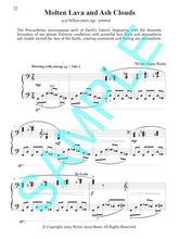 MOLTEN LAVA AND ASH CLOUDS – Piano Solo from Prehistoric Piano Bk 4 by Wynn-Anne Rossi