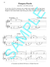 PANGAEA PUZZLE – Piano Solo from Prehistoric Piano Bk 2 by Martha Hill Duncan