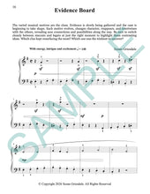 EVIDENCE BOARD – Piano Solo from PIANO DETECTIVES