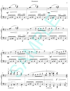 ZARZAMORA - Piano Solo from ZARZAMORA SUITE