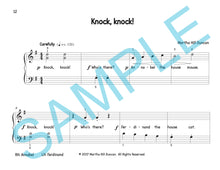 One page sample for Knock, Knock