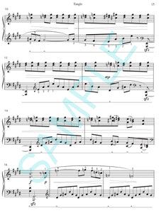 TANGLE - Piano Solo from ANGULAR MEASURES