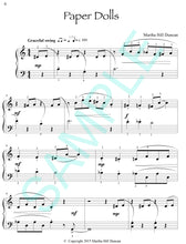 PAPER DOLLS - Piano Solo from RAINY DAYS