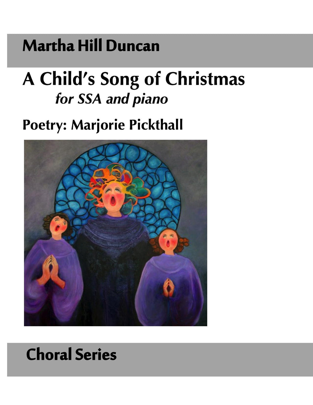 Cover Image for A Child's Song For Christmas SSA