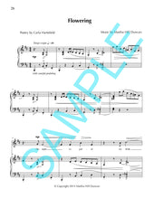 One page score sample for Flowering