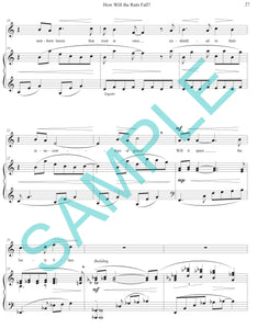 HOW WILL THE RAIN FALL? - Medium/High Voice & Piano from HOW WILL THE RAIN FALL?
