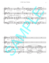 A CHILD'S SONG OF CHRISTMAS FOR SA AND PIANO