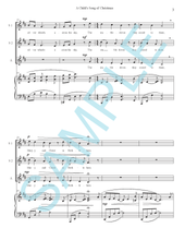 A CHILD'S SONG OF CHRISTMAS FOR SSA AND PIANO