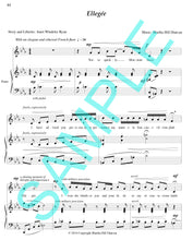 One page score sample for ELLEGEÉ 