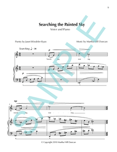 SEARCHING THE PAINTED SKY - Medium/High Voice & Piano from SEARCHING THE PAINTED SKY