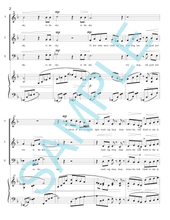 SUNSET SONG FOR SAB AND PIANO