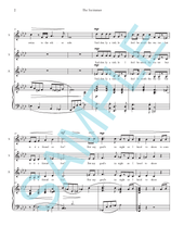 THE SWIMMER FOR SSA AND PIANO