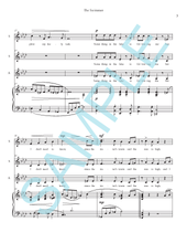 THE SWIMMER FOR SSA AND PIANO