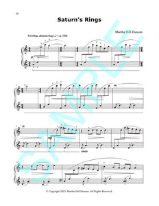 SATURN'S RINGS - Piano Solo from SAILING ON THE SOLAR WIND