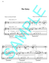 THE DAISY - Medium/High Voice & Piano for FLORALS