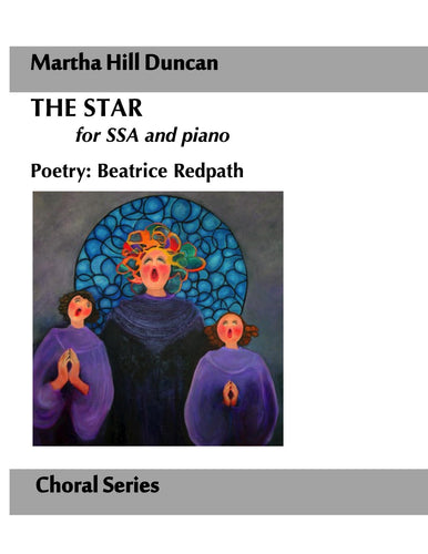 THE STAR FOR SSA AND PIANO