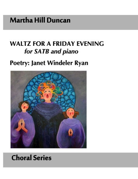 WALTZ FOR A FRIDAY EVENING FOR SATB AND PIANO